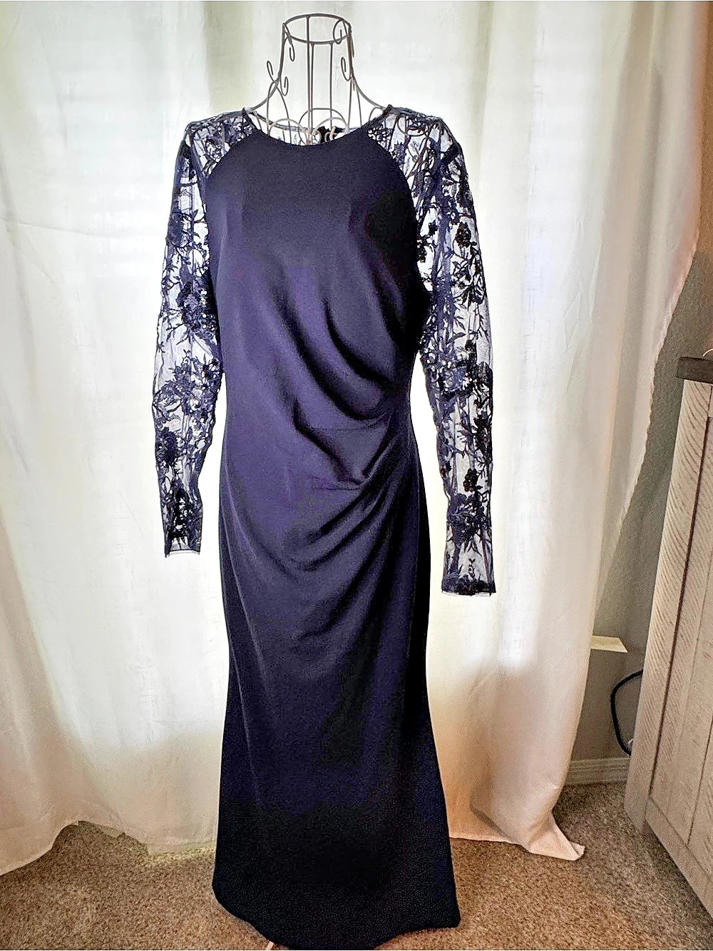 Eliza J Floral Lace Formal Dress Size 10 Like New